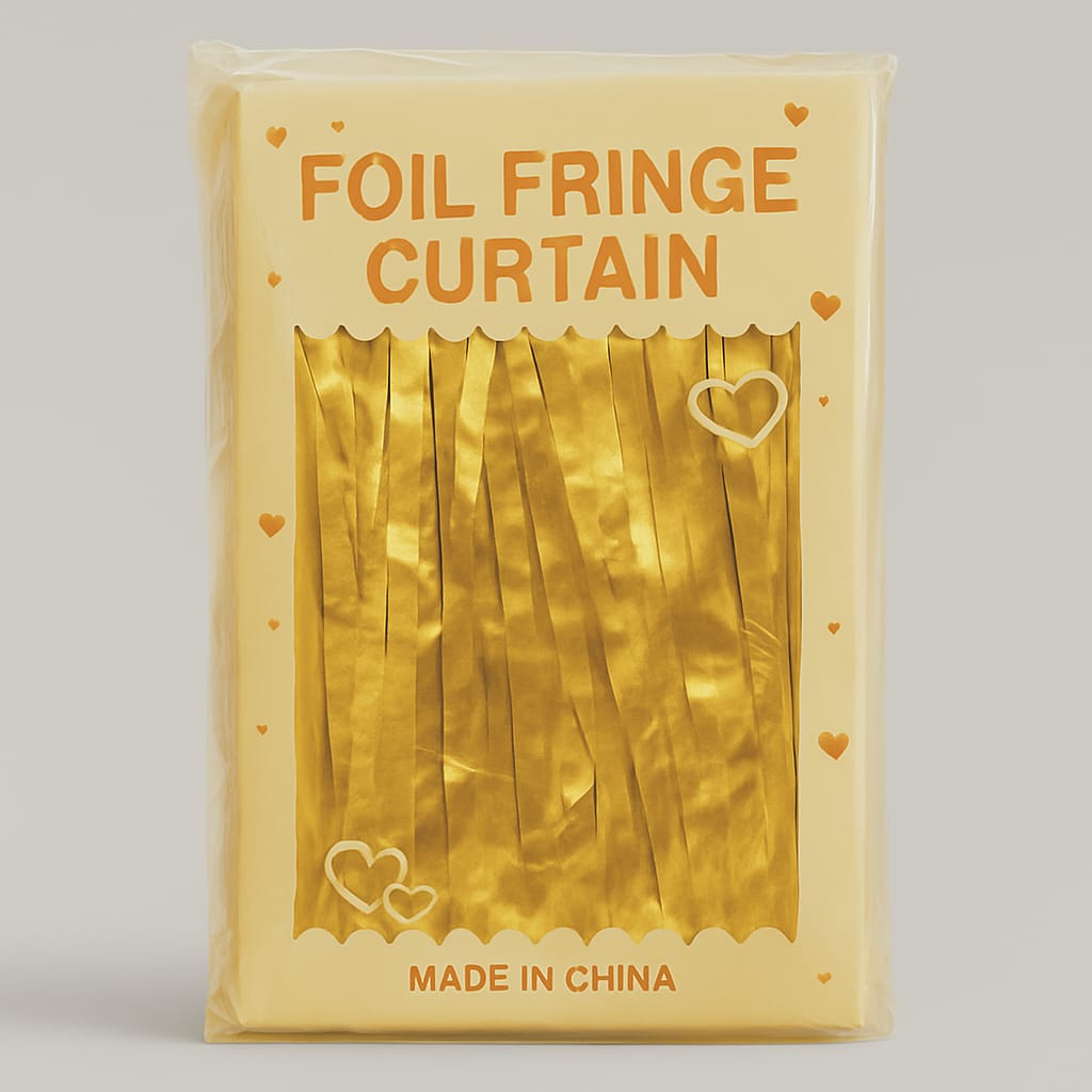 Decorative Foil Curtains