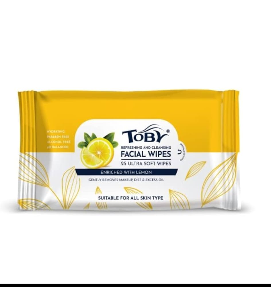 Toby Facial Wipes